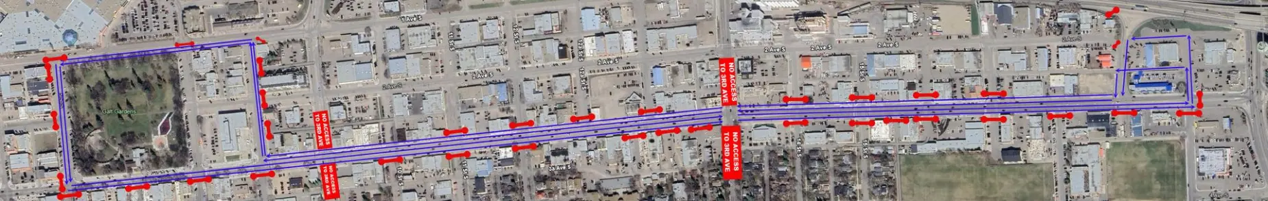 2025 Street Wheelers Cruise Route