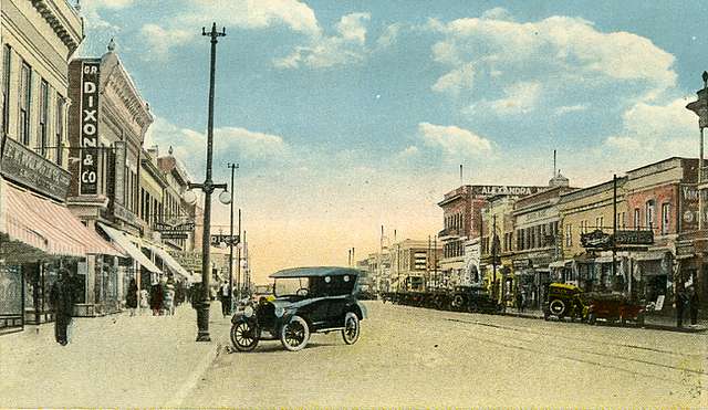 5th Street South Lethbridge Historical Photo