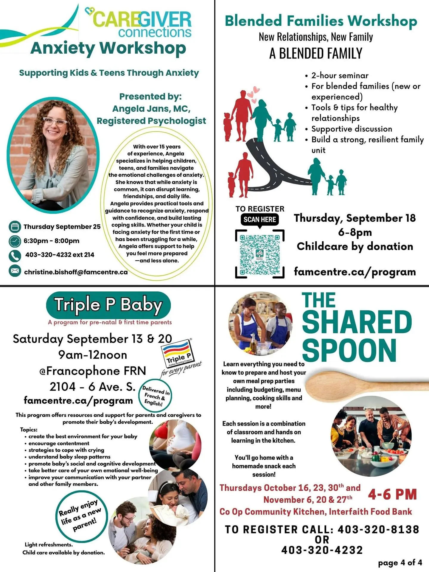 Family Centre Fall Program Guide